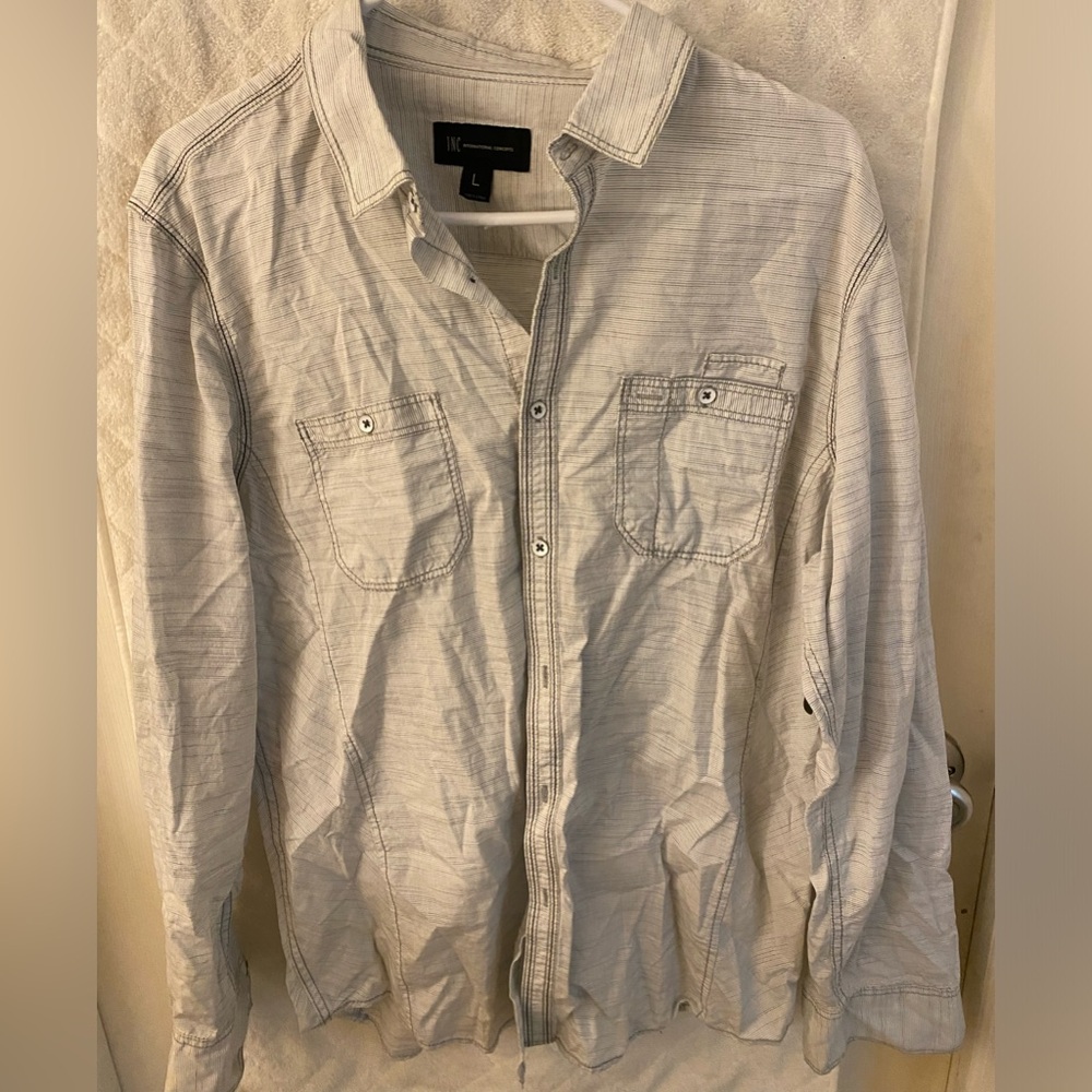 Mens Large button down with tags